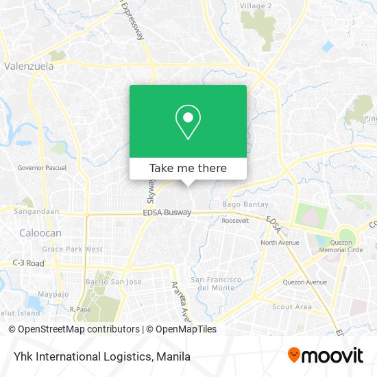 Yhk International Logistics map