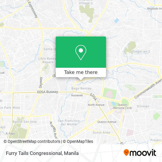 Furry Tails Congressional map