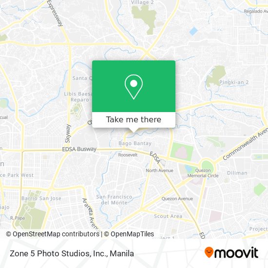 Zone 5 Photo Studios, Inc. map