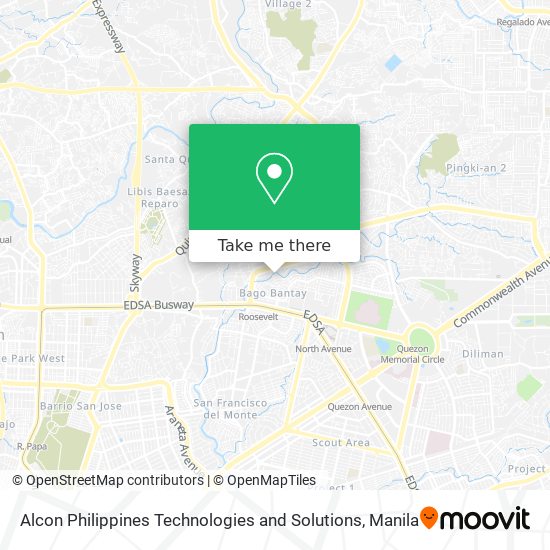 Alcon Philippines Technologies and Solutions map