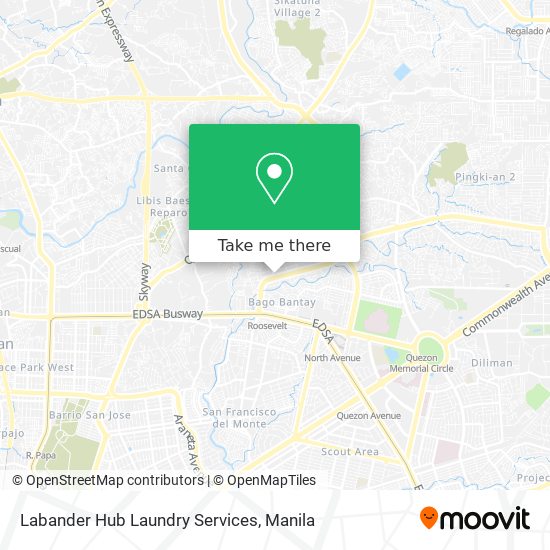 Labander Hub Laundry Services map