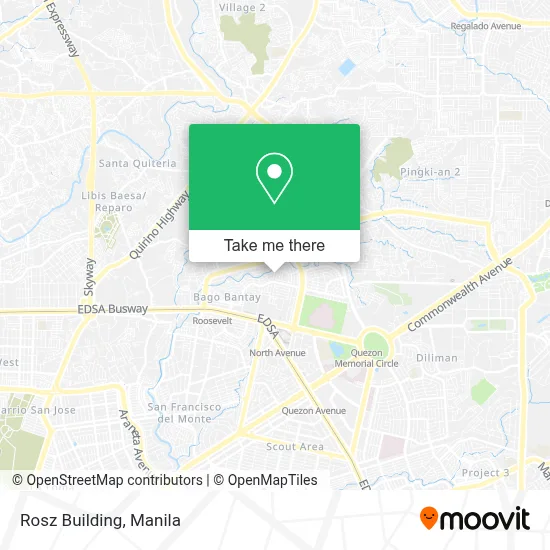 Rosz Building map