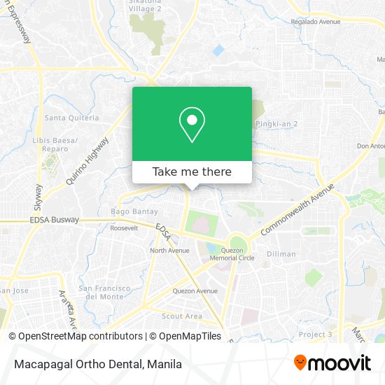 Macapagal Ortho Dental map