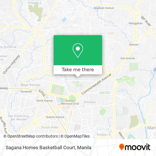 Sagana Homes Basketball Court map