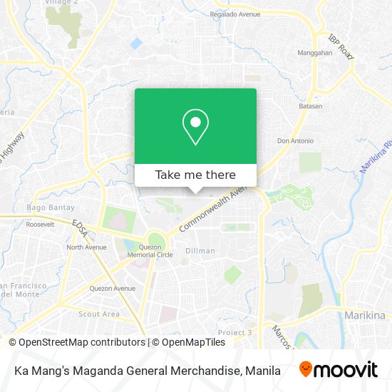 Ka Mang's Maganda General Merchandise map