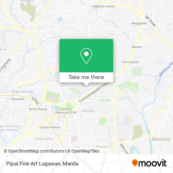 Pipal Fine Art Lugawan map