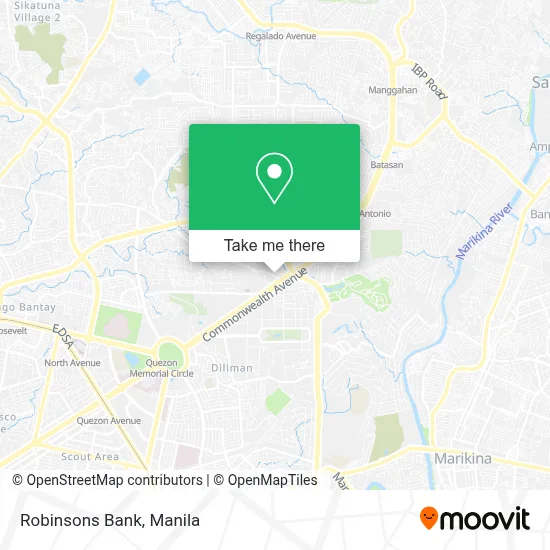 Robinsons Bank map