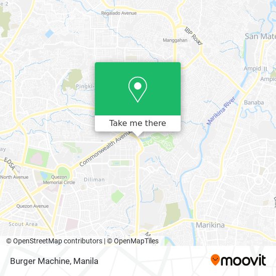 Burger Machine map