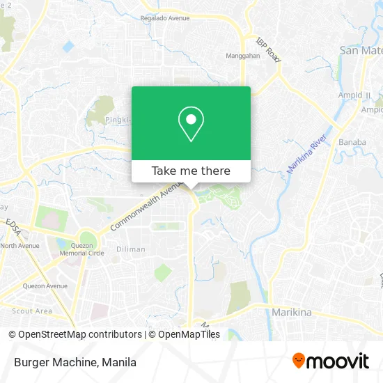 Burger Machine map