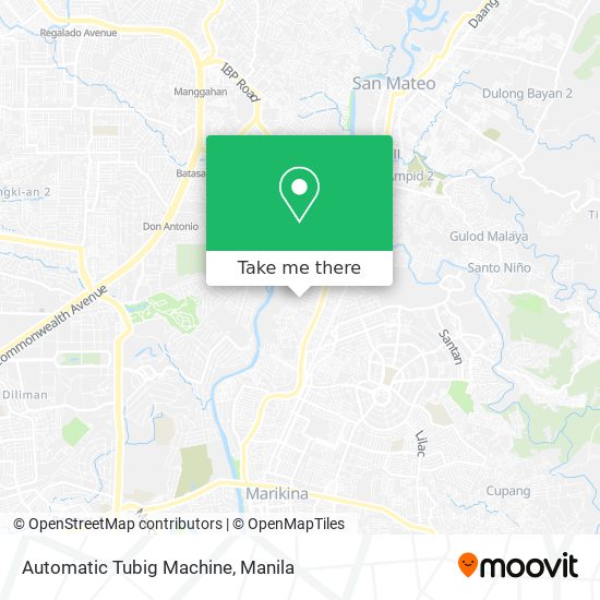 Automatic Tubig Machine map