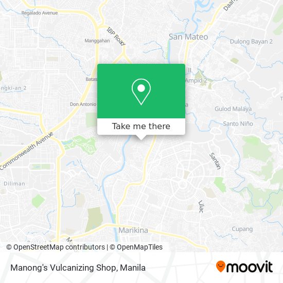 Manong's Vulcanizing Shop map