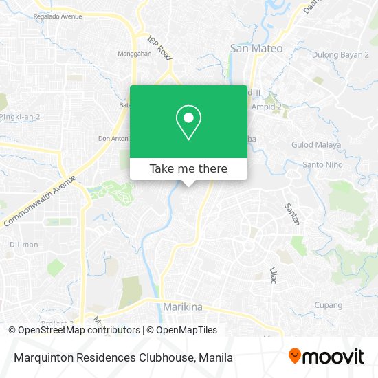Marquinton Residences Clubhouse map