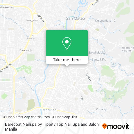 Barecoat Nailspa by Tippity Top Nail Spa and Salon map