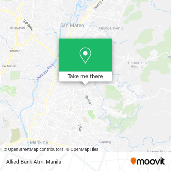 Allied Bank Atm map