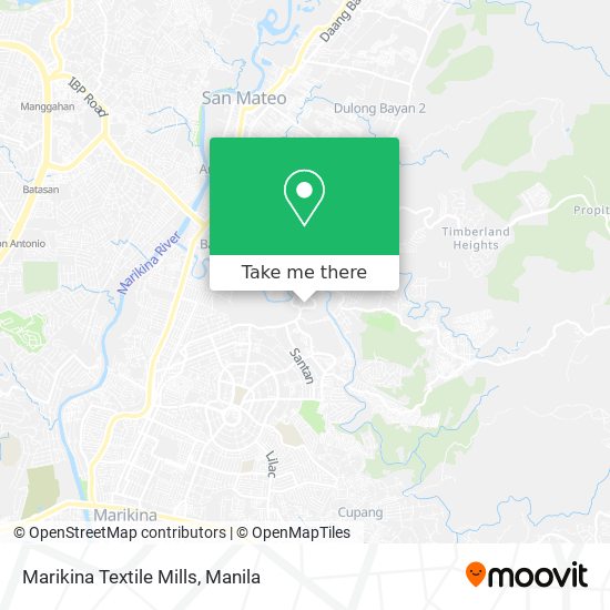 Marikina Textile Mills map