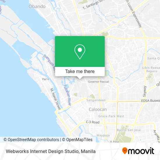 Webworks Internet Design Studio map
