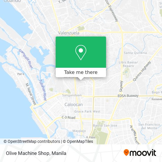 Olive Machine Shop map