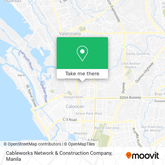 Cableworks Network & Construction Company map