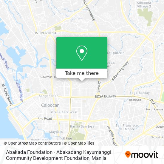 Abakada Foundation - Abakadang Kayumanggi Community Development Foundation map