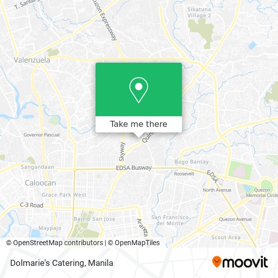 Dolmarie's Catering map