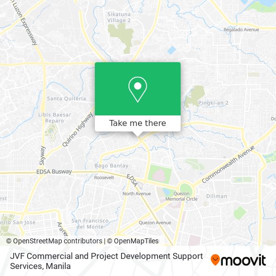 JVF Commercial and Project Development Support Services map