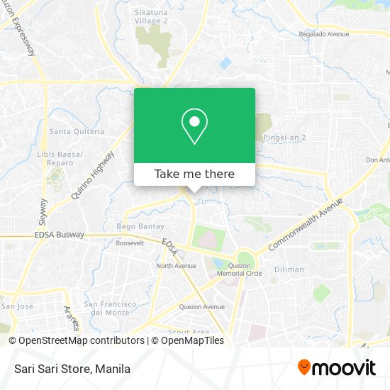 Sari Sari Store map