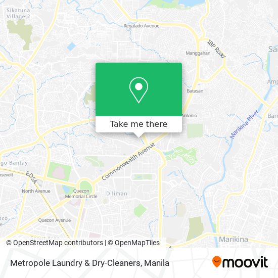 Metropole Laundry & Dry-Cleaners map