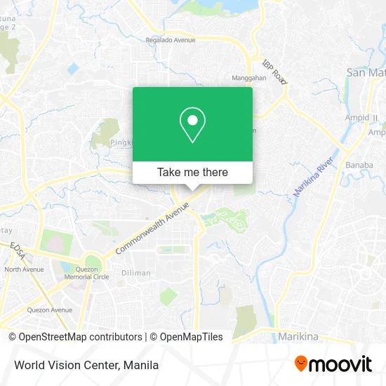 World Vision Center map