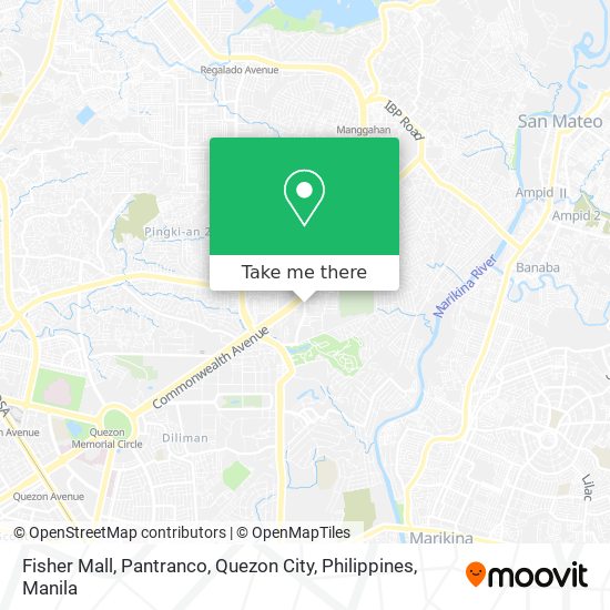 Fisher Mall, Pantranco, Quezon City, Philippines map