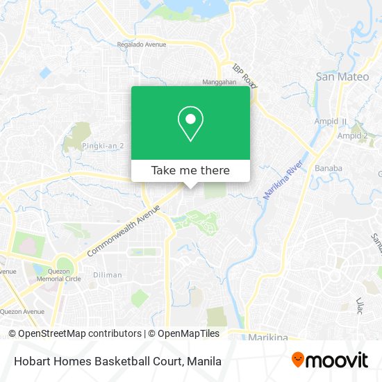 Hobart Homes Basketball Court map