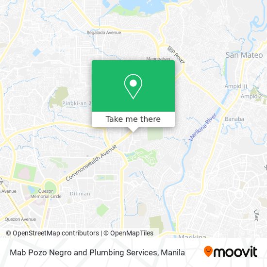 Mab Pozo Negro and Plumbing Services map