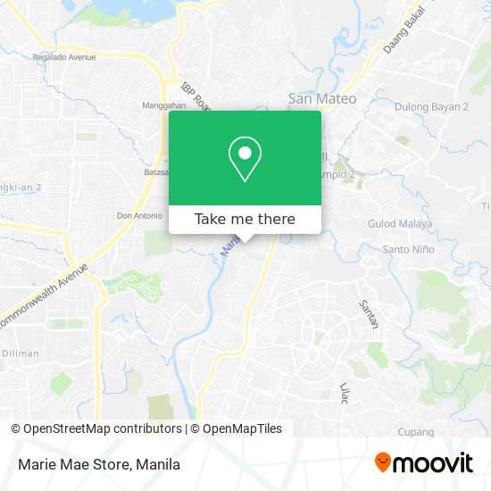 Marie Mae Store map