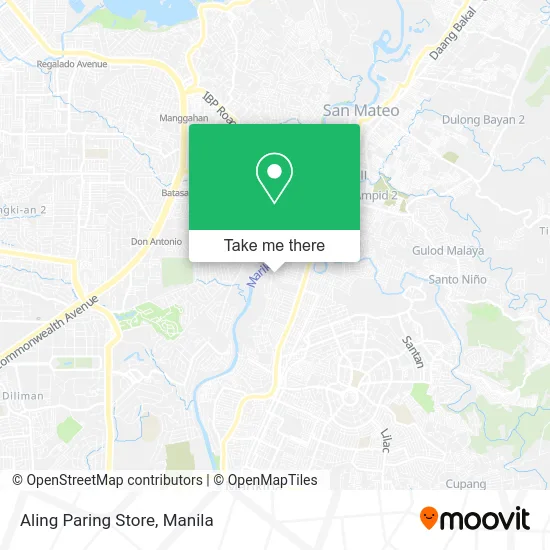 Aling Paring Store map