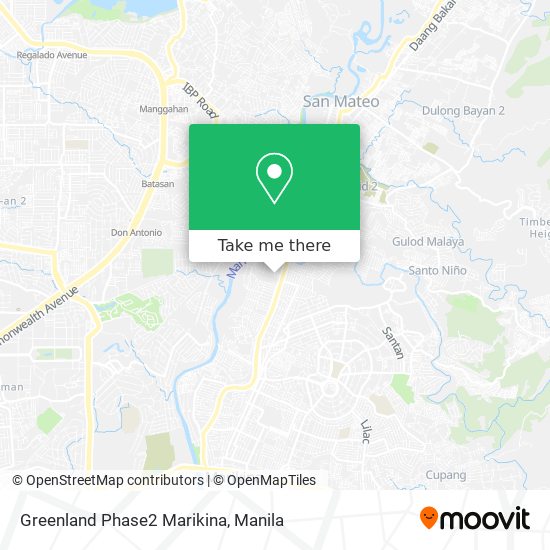 Greenland Phase2 Marikina map