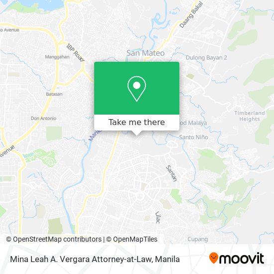 Mina Leah A. Vergara Attorney-at-Law map