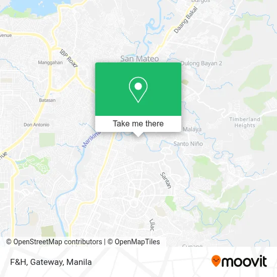 F&H, Gateway map