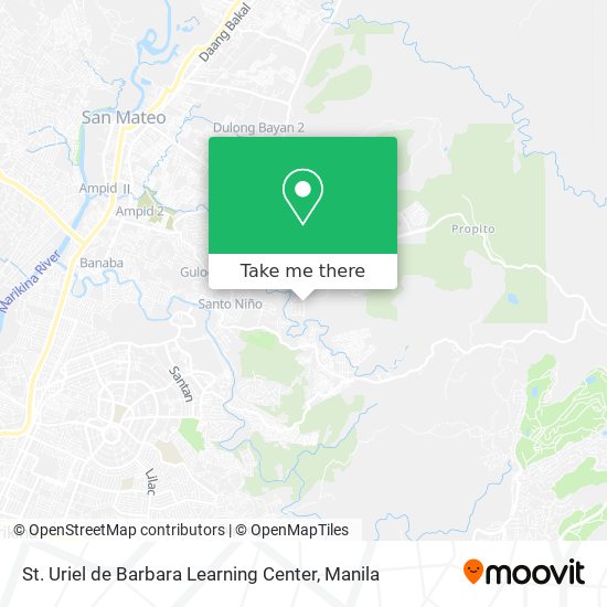 St. Uriel de Barbara Learning Center map