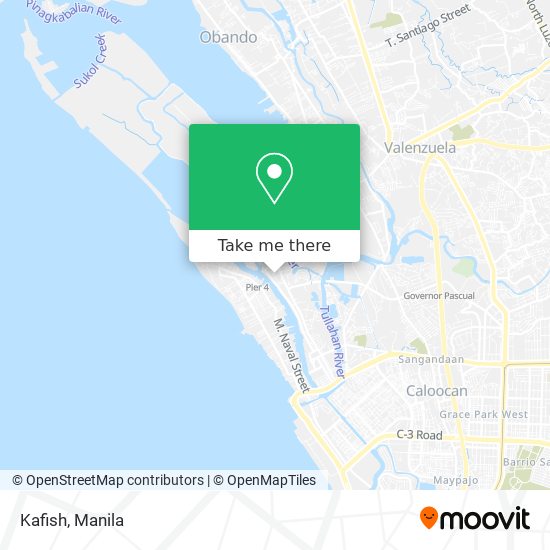 Kafish map