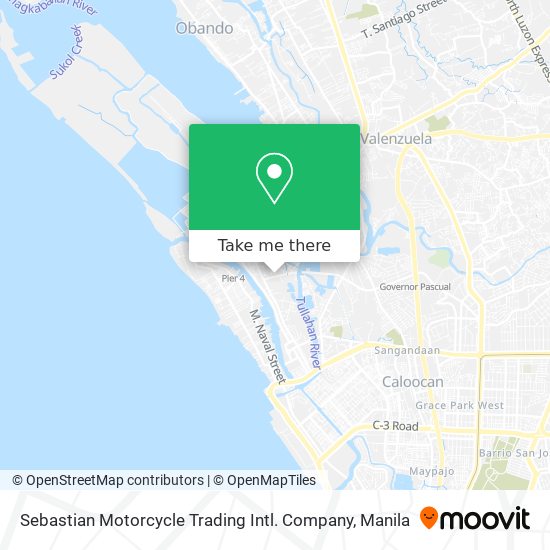 Sebastian Motorcycle Trading Intl. Company map