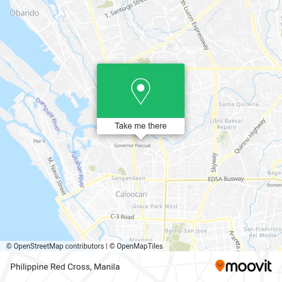 Philippine Red Cross map