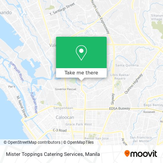 Mister Toppings Catering Services map