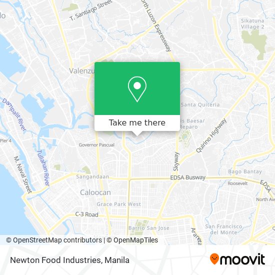 Newton Food Industries map