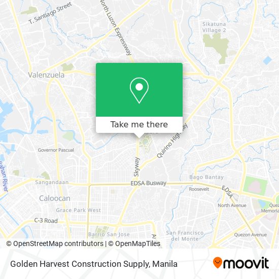 Golden Harvest Construction Supply map