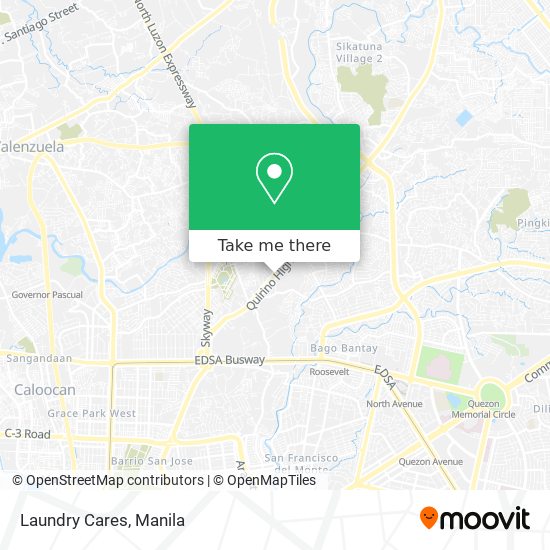 Laundry Cares map