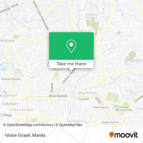 Globe Gcash map