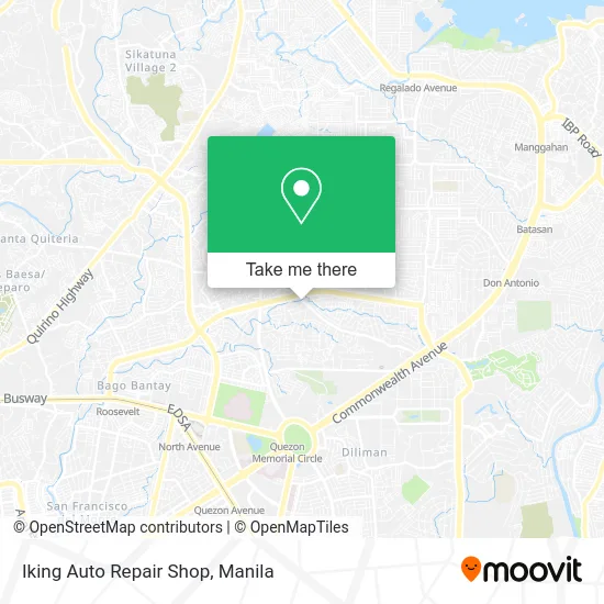Iking Auto Repair Shop map