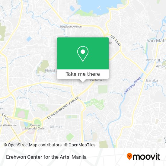 Erehwon Center for the Arts map