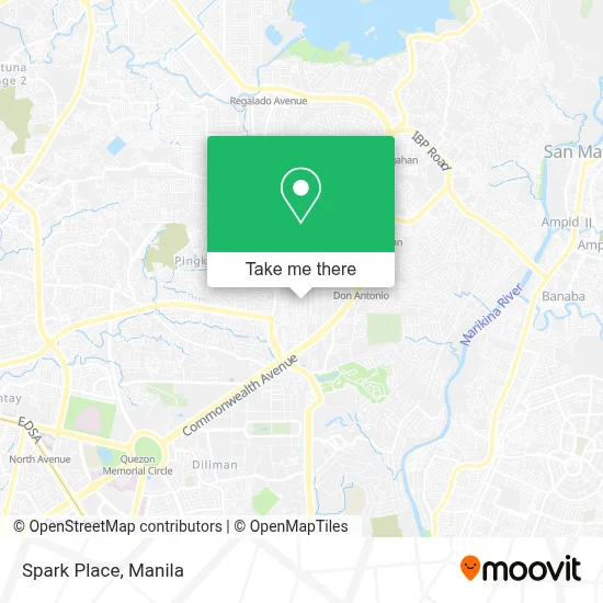 Spark Place map
