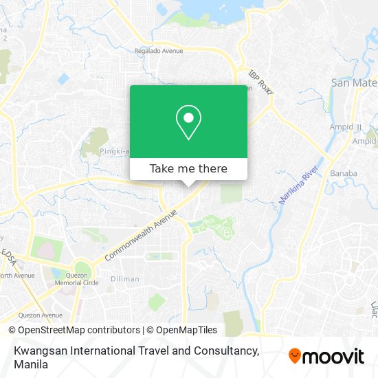 Kwangsan International Travel and Consultancy map