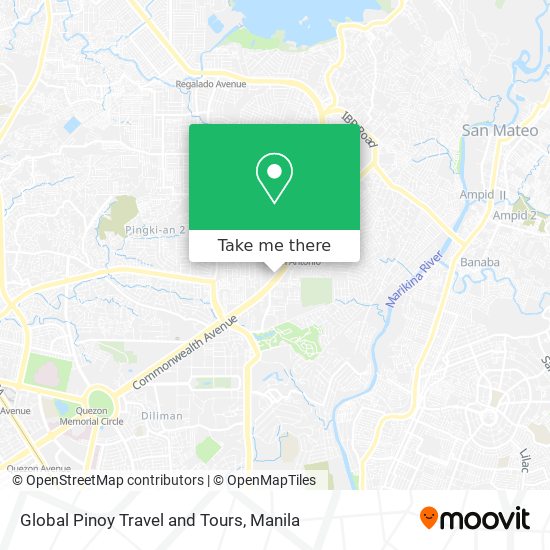 Global Pinoy Travel and Tours map